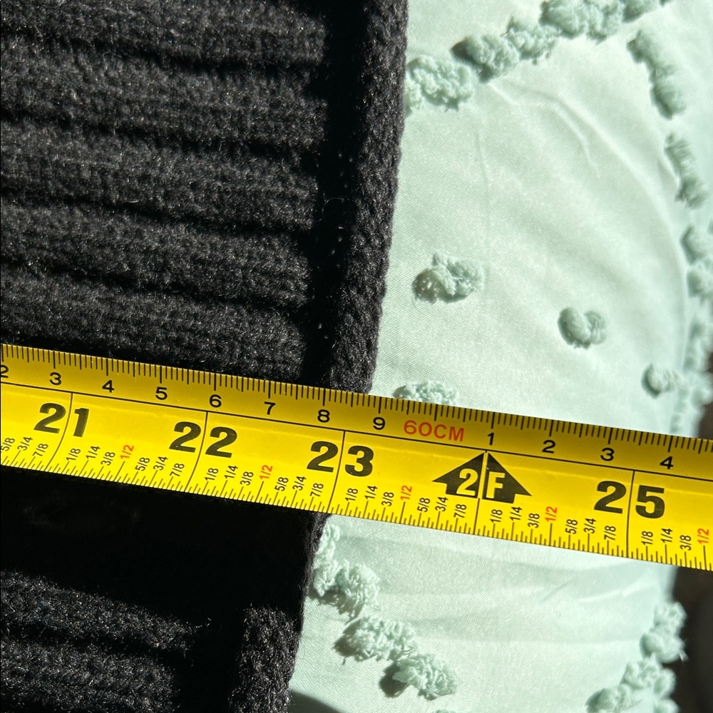 Eddie Bauer Charcoal and Cream Knit Cardigan - Picture 7 of 8